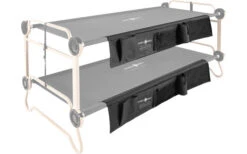 Disc-O-Bed Organizer Borsa Laterale Nera Per Lettino Da Campeggio Sol-O-Cot