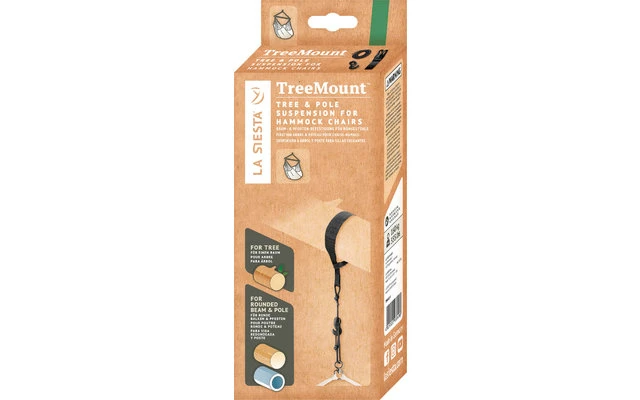 La Siesta TreeMount Albero / Montaggio Su Palo Per Sedie A Sospensione - immagine 2