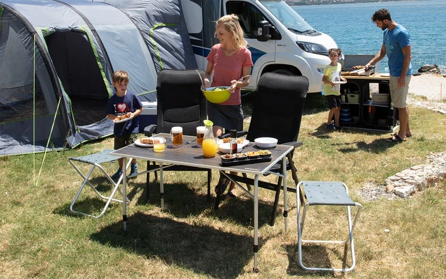 Sgabello Pieghevole Berger XL Blu