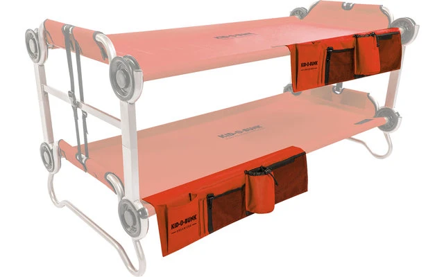 Disc-O-Bed Borsa Laterale / Organizzatore Per Kid-O-Bed Letto Singolo Rosso - immagine 4