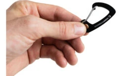 Ticket To The Moon 6kN Moschettone In Alluminio Per Attrezzatura E Amaca Leggera 2 Pezzi