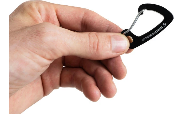 Ticket To The Moon 6kN Moschettone In Alluminio Per Attrezzatura E Amaca Leggera 2 Pezzi