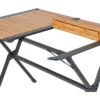 Bo-Camp Urban Outdoor Maryland Bamboo Aluminium Roll-Up Table