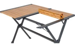 Bo-Camp Urban Outdoor Maryland Bamboo Aluminium Roll-Up Table