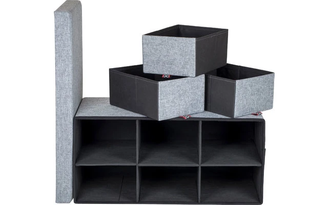 Bo-Camp Urban Outdoor Barnet Ottoman 6 Scomparti - immagine 3