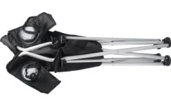 Basic Nature Travelchair Comfort Sedia Pieghevole Nera