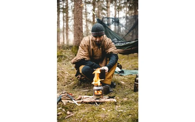 Amazonas 2in1 Amaca Sottopelo Poncho Marrone - immagine 2