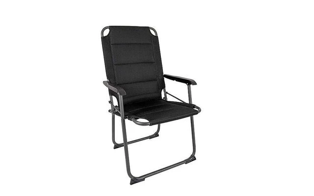 Bo-Camp Copa Rio Comfort XXL Air Folding Chair Imbottito Nero