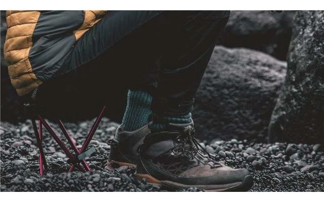 Robens Geographic Folding Stool Grigio Argento - immagine 5