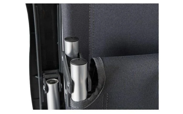 Bo-Camp Sunbed Regolabile Grigio - immagine 6