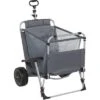 Carrello A Mano Con Sedia Wecamp Beach Grigio
