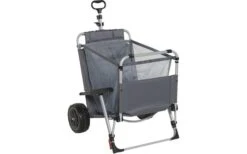 Carrello A Mano Con Sedia Wecamp Beach Grigio