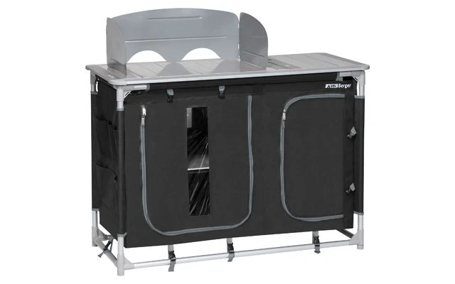 Cucina Da Campeggio Berger Con Lavello Nero - immagine 3