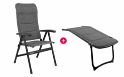 Westfield Set Traveller Vintage Sedia Pieghevole E Poggiagambe