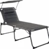 Lettino Wecamp Calva 198 X 69 Cm Grigio