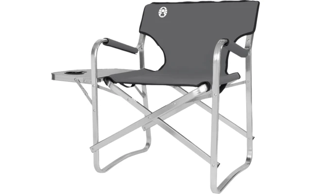 Coleman Deck Chair Sedia Da Campeggio Pieghevole 62 X 79 X 52 Cm Acciaio Nero - immagine 2