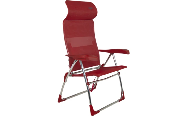 Crespo AL 206 Compact Beach Chair Rosso
