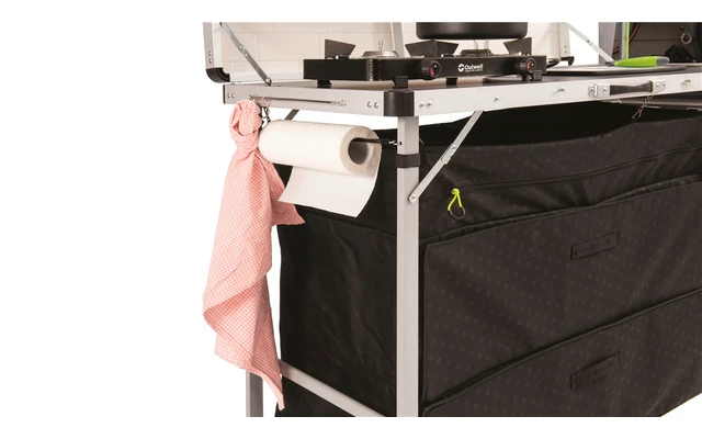 Outwell Magante Mobile Da Cucina Con Piano Di Lavoro 136 X 54 X 90/140 Cm - immagine 3