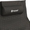 Sedia Pieghevole Outwell Emilio Nera Con Supporto Per Il Collo 65 X 44 X 101 Cm