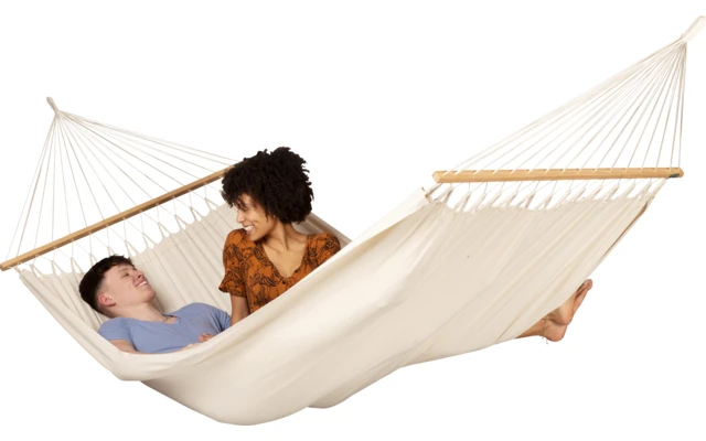 Amaca Doppia La Siesta Florencia In Cotone Organico Latte - immagine 2