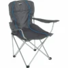 Sedia Pieghevole High Peak Salou 54 X 43,5 X 93 Cm Grigio Scuro/blu