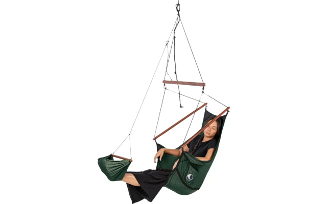 Ticket To The Moon Home Hanging Chair Marrone Oliva - immagine 6